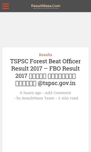 Mobile view