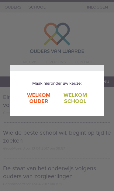 Mobile view