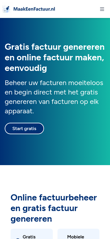 Mobile view