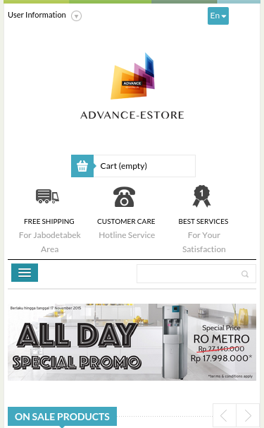 Mobile view