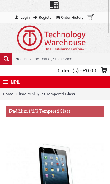 Mobile view