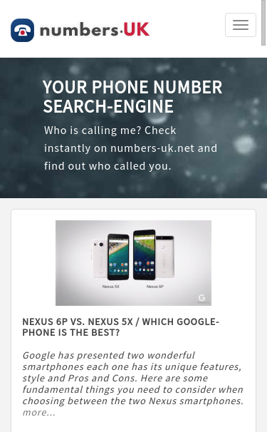 Mobile view
