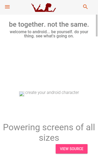 Mobile view