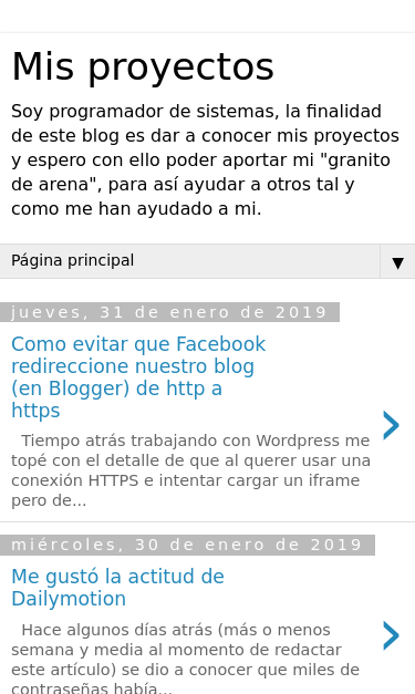 Mobile view