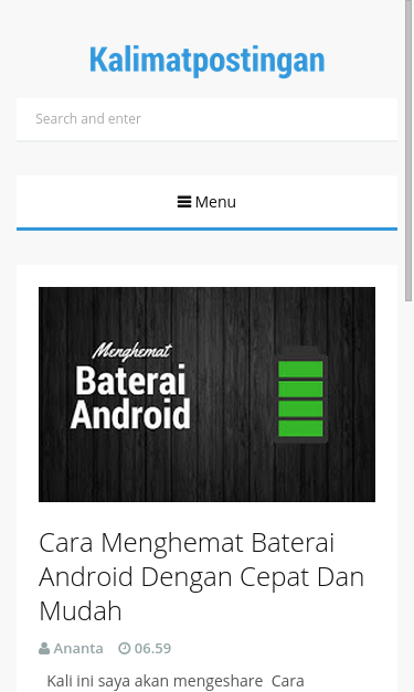Mobile view
