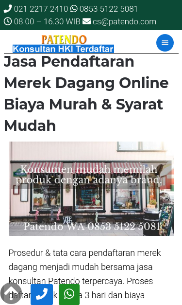 Mobile view