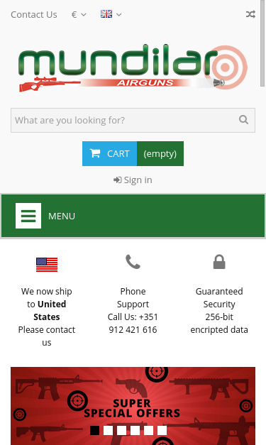 Mobile view