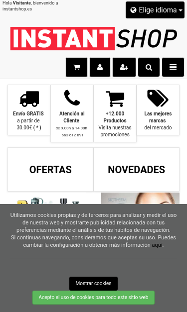 Mobile view