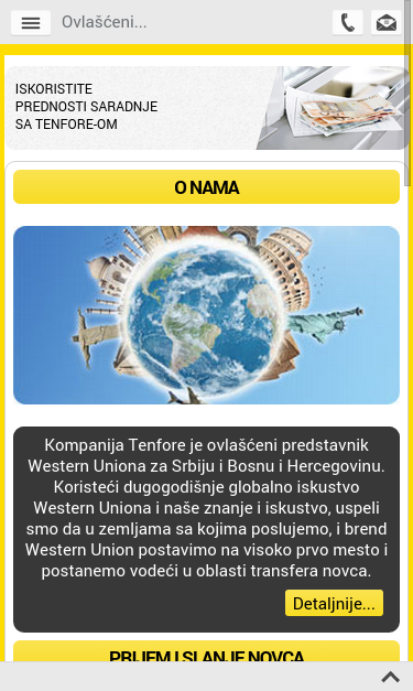 Mobile view