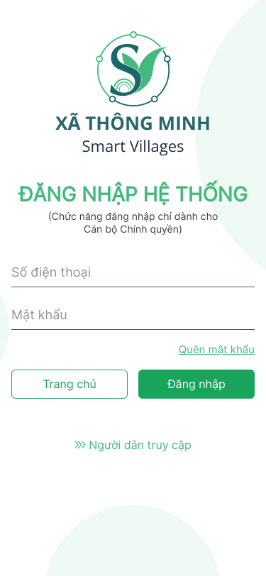 Mobile view