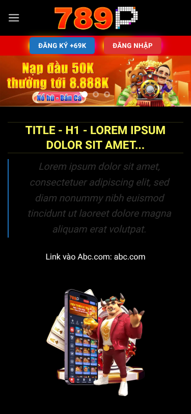 Mobile view