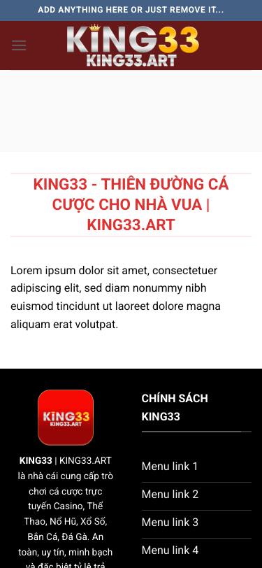 Mobile view