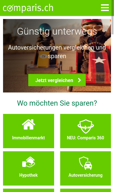 Mobile view