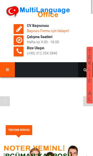 Mobile view