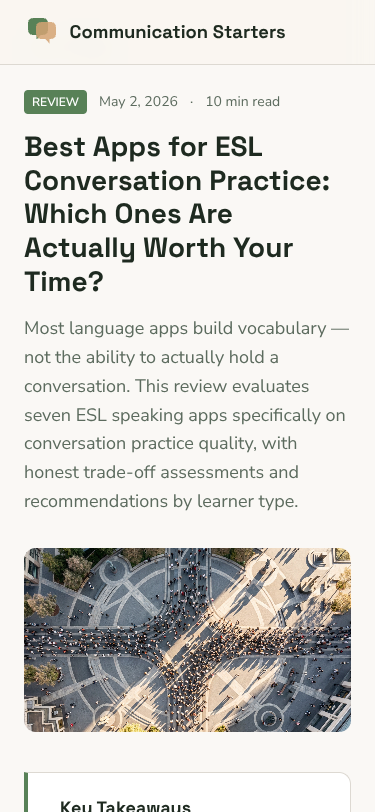 Mobile view