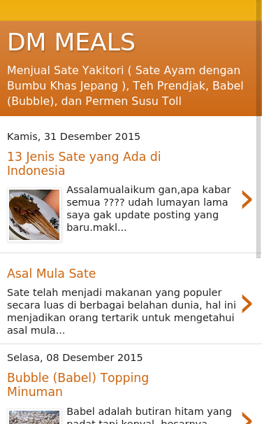 Mobile view