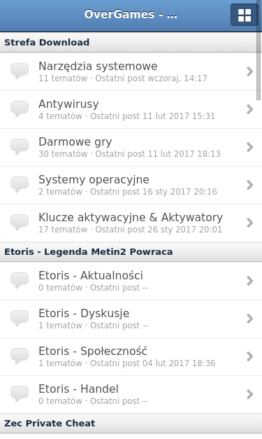 Mobile view