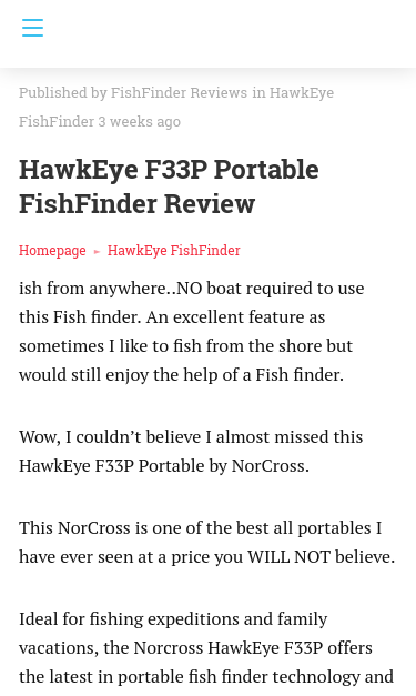 Mobile view