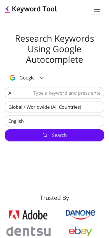 Mobile view