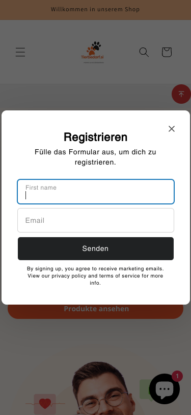 Mobile view