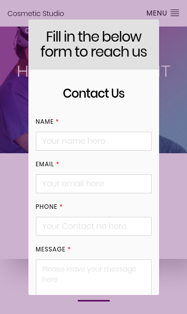 Mobile view
