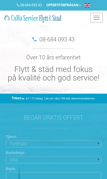 Mobile view