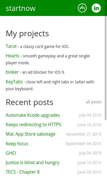 Mobile view
