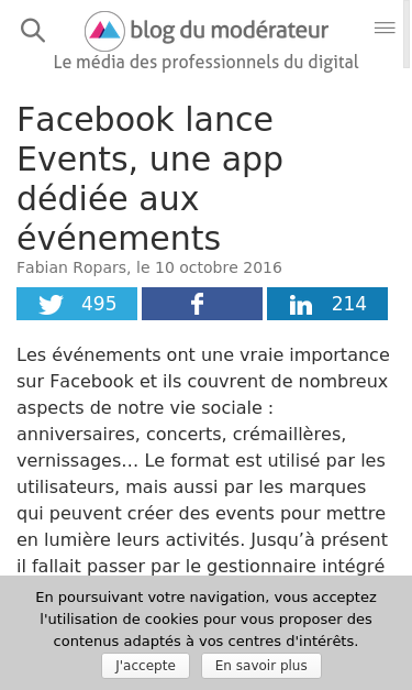Mobile view