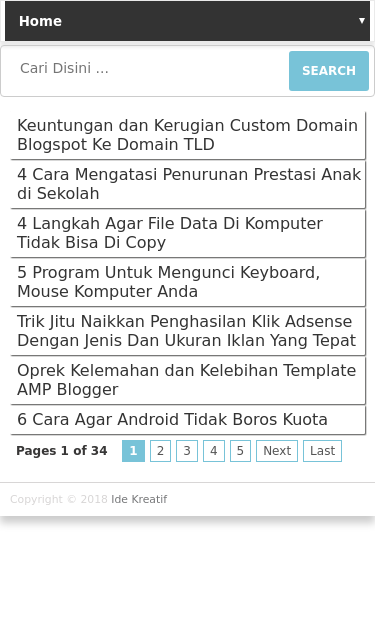 Mobile view