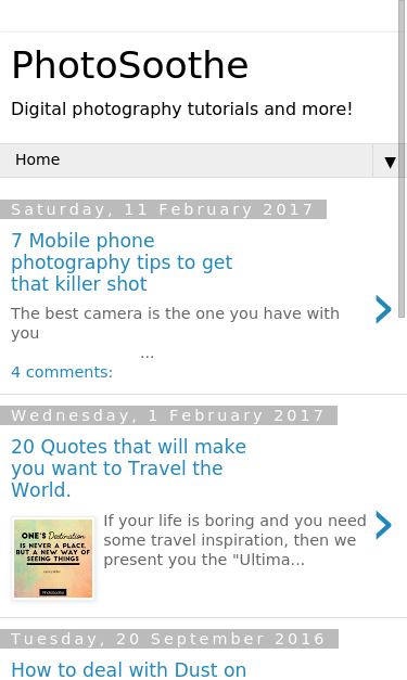 Mobile view