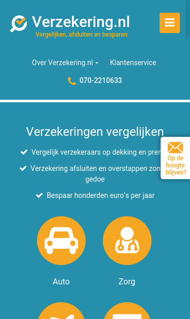 Mobile view