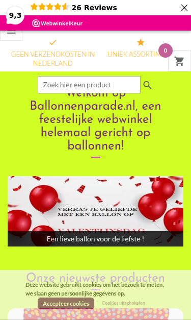 Mobile view