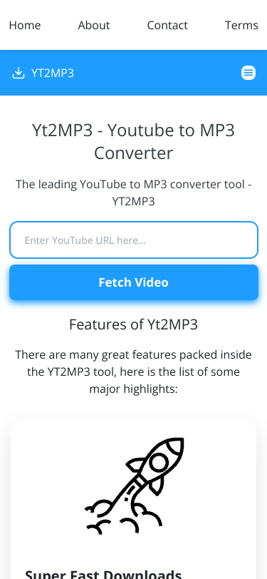 Mobile view