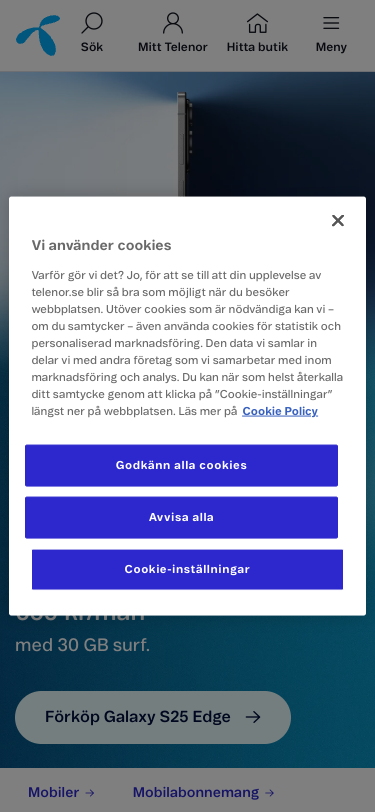 Mobile view