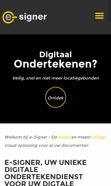 Mobile view
