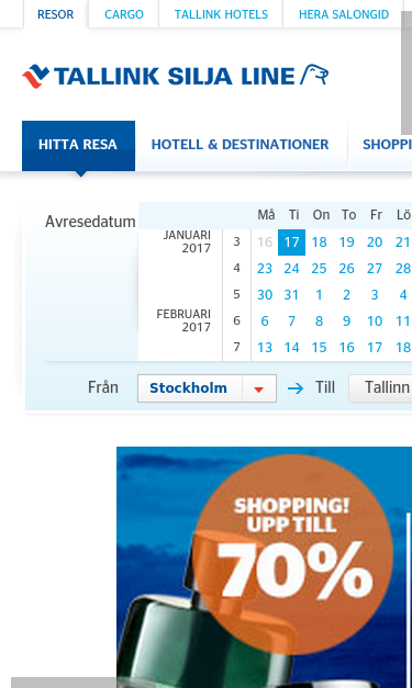 Mobile view