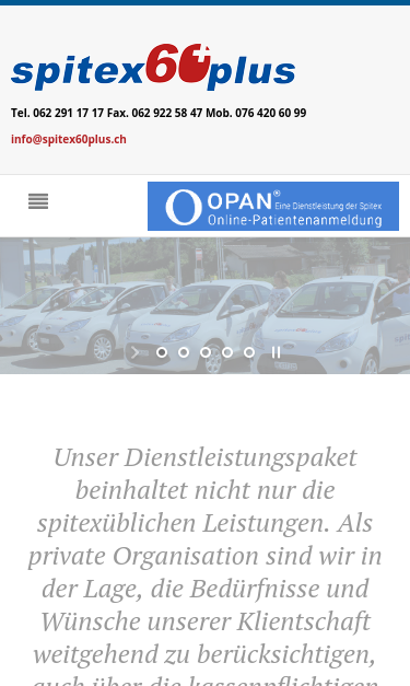 Mobile view