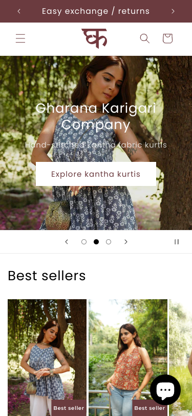 Mobile view