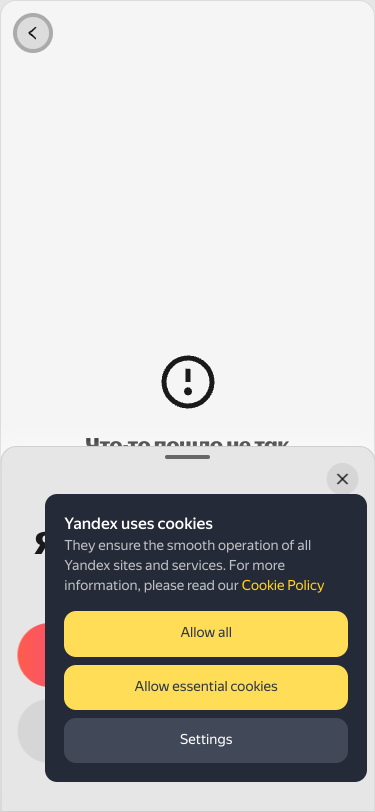 Mobile view