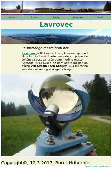 Mobile view