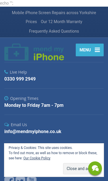 Mobile view