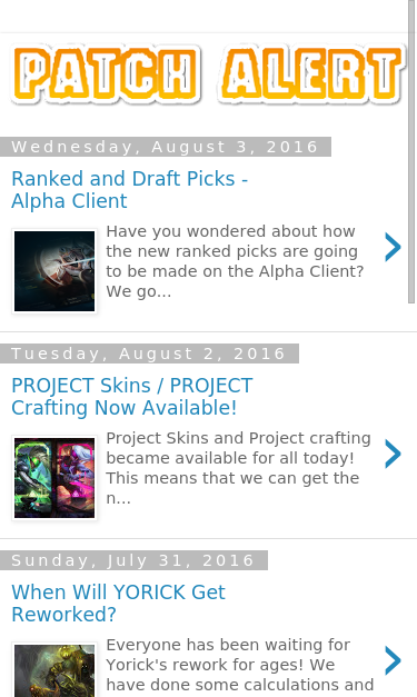 Mobile view