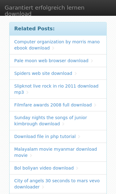 Mobile view