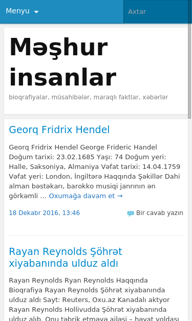 Mobile view
