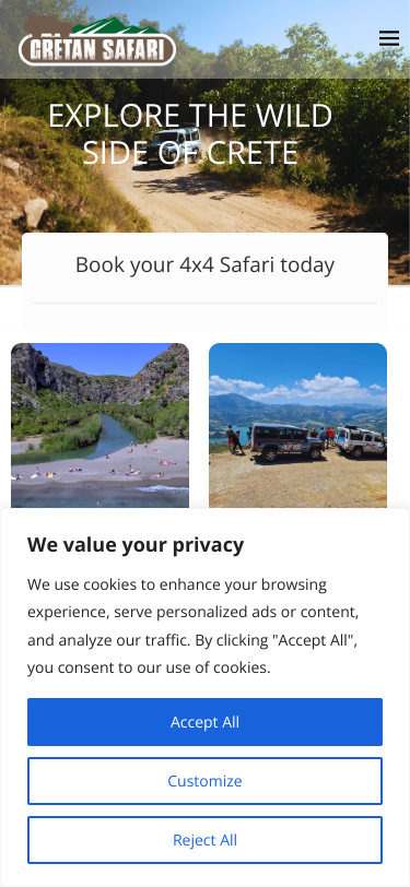 Mobile view
