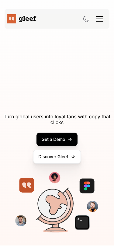 Mobile view