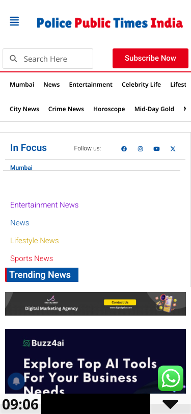 Mobile view