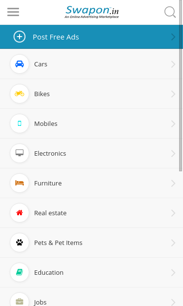 Mobile view