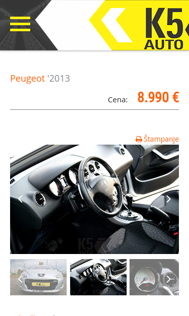 Mobile view