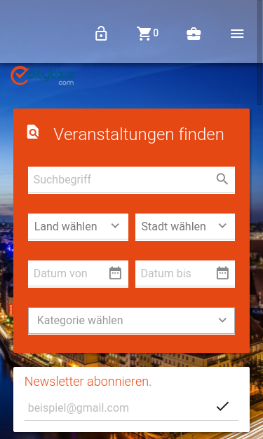 Mobile view